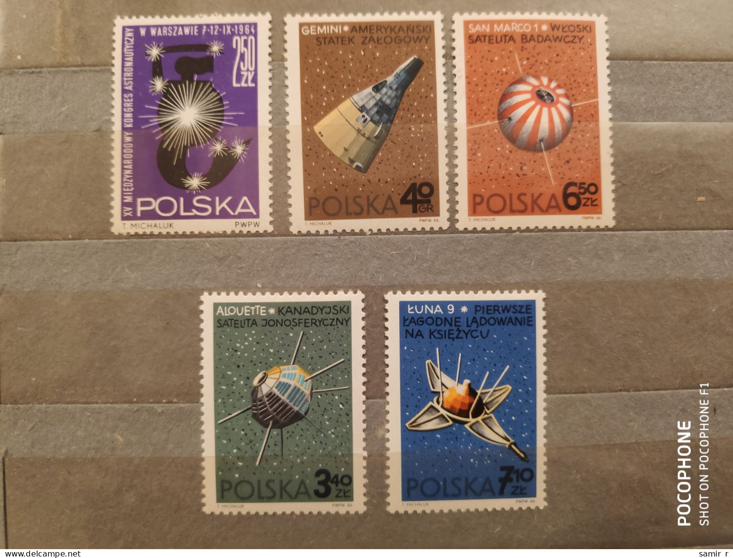1966	Poland	Space (F86) - Used Stamps