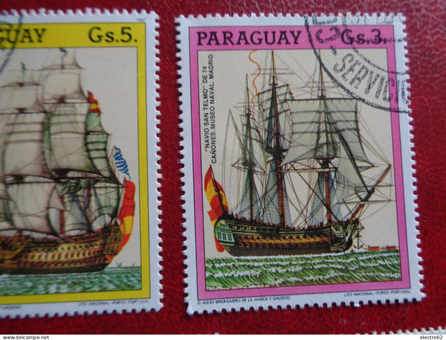 Paraguay Bateau Voilier Bateaux  Ships Sailing Ship Segelschiff Barco De Vela Veliero Zeilschip Voiliers Boat Bote - Schiffe