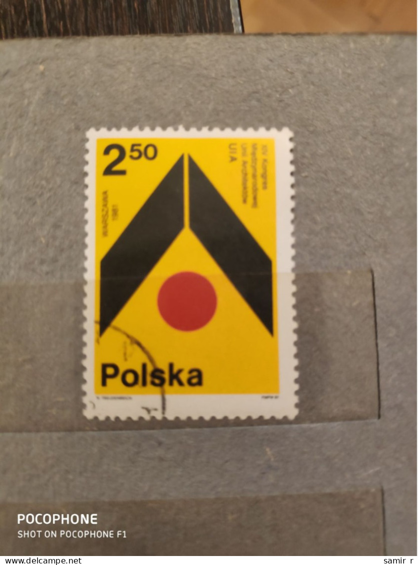 1981	Poland	Congress (F86) - Used Stamps