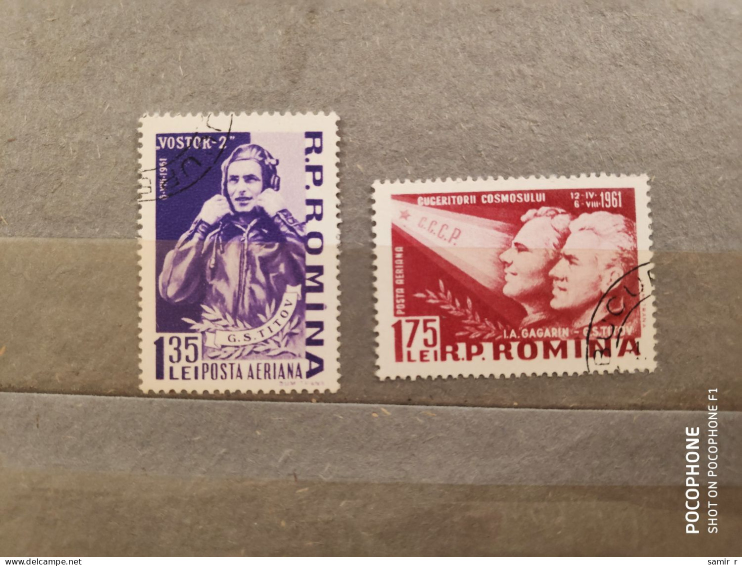 1961	Romania	Space (F86) - Used Stamps