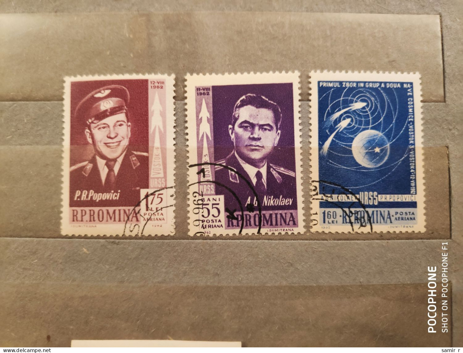 1962	Romania	Space (F86) - Used Stamps