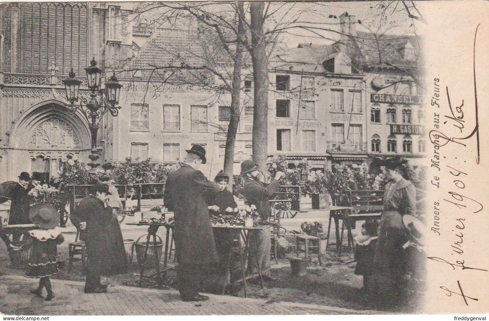 ANTWERPEN LE MARCHE AUX FLEURS - Antwerpen