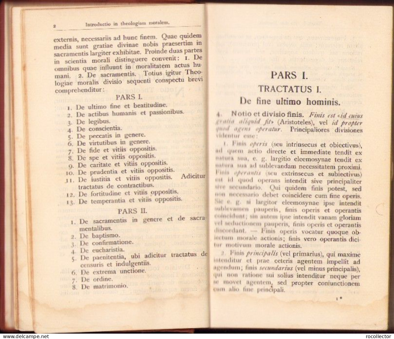 Vademecum theologiae moralis in usum examinandorum et confessariorum auctore Dominico Prümmer 1921 C4047N