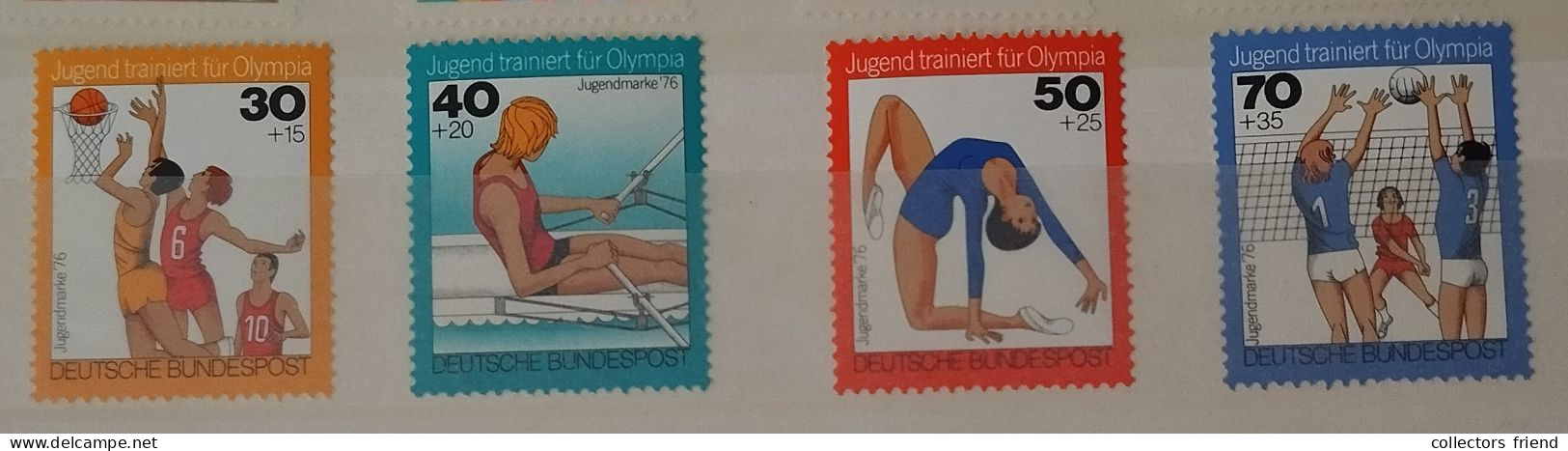 Germany - Olympia Olimpiques Olympic Games - OLYMPIC SPORTS 1976 - MNH** - Otros & Sin Clasificación