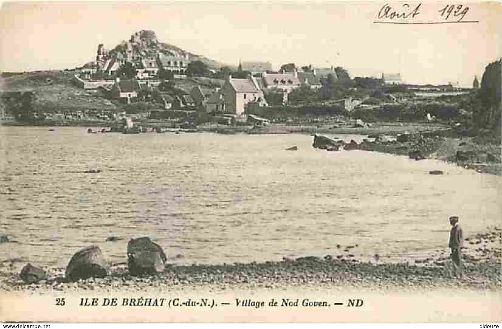 22 - Ile De Bréhat - Village De Nod Goven - Voyagée En 1929 - CPA - Voir Scans Recto-Verso - Ile De Bréhat