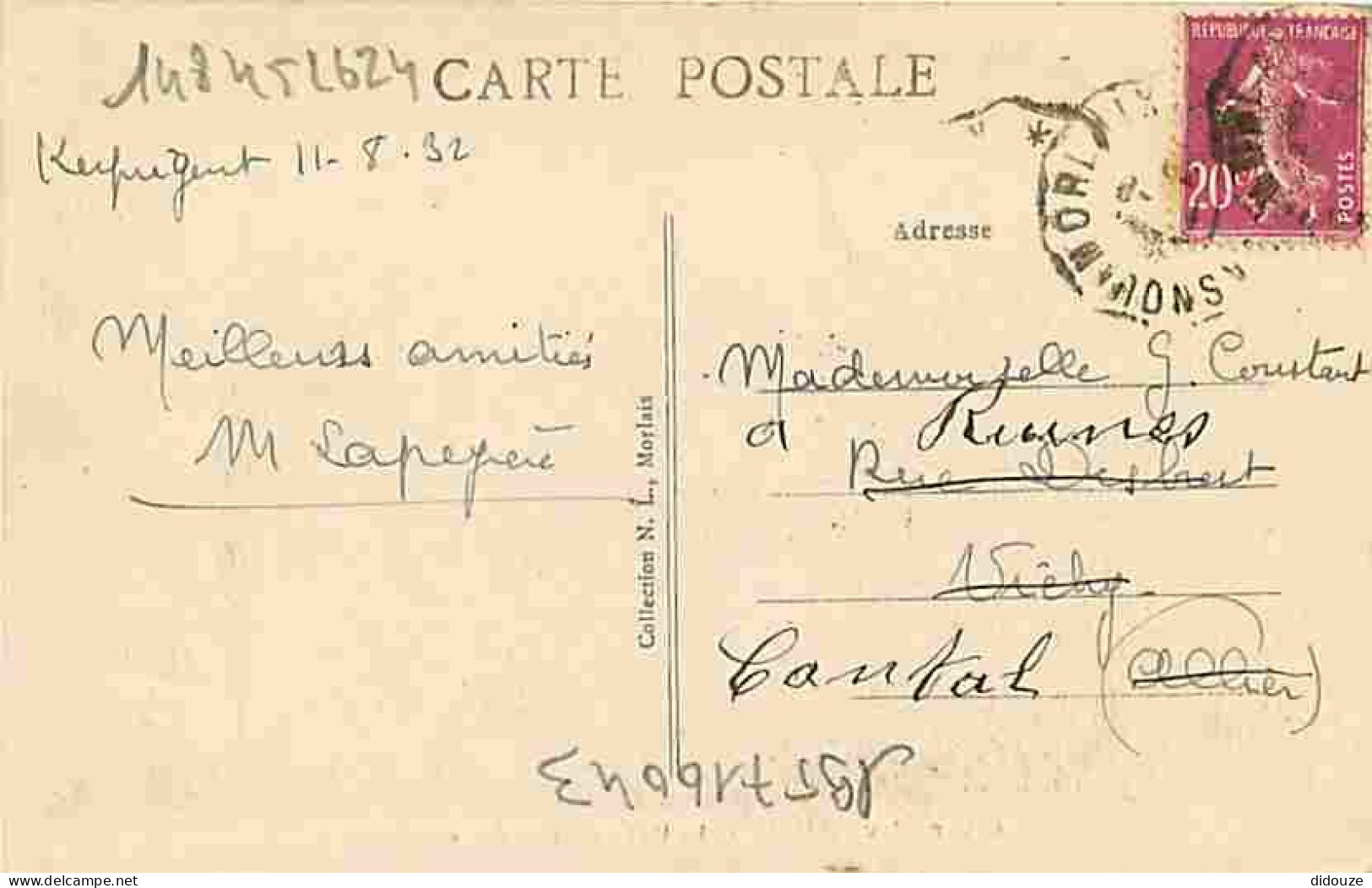 29 - Carentec - Le Bois De Sapins De Pen-a-Lann - Oblitération Ronde De 1932 - CPA - Voir Scans Recto-Verso - Carantec