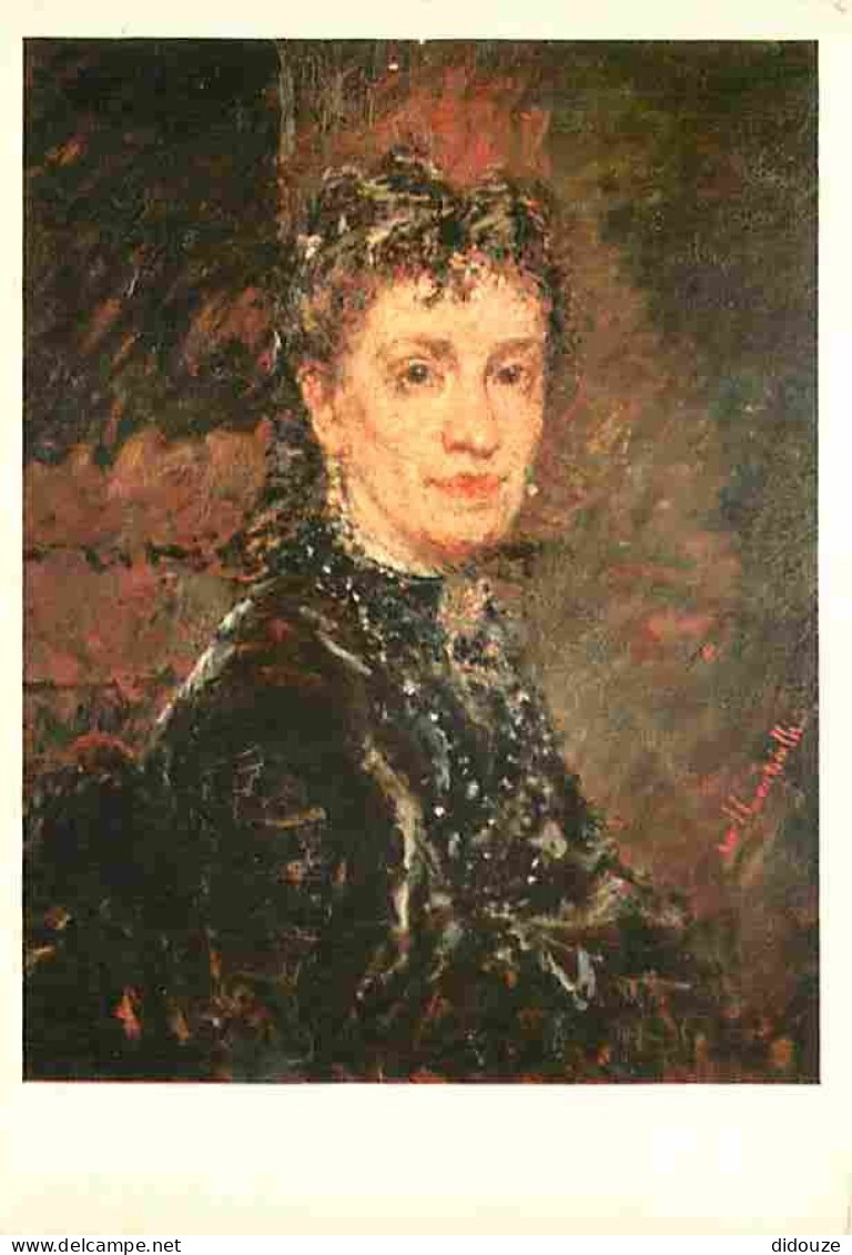 Art - Peinture - Adolphe Monticelli - Portrait De Madame René - Carte De La Loterie Nationale - Les Chefs D'oeuvre Du Mu - Pintura & Cuadros