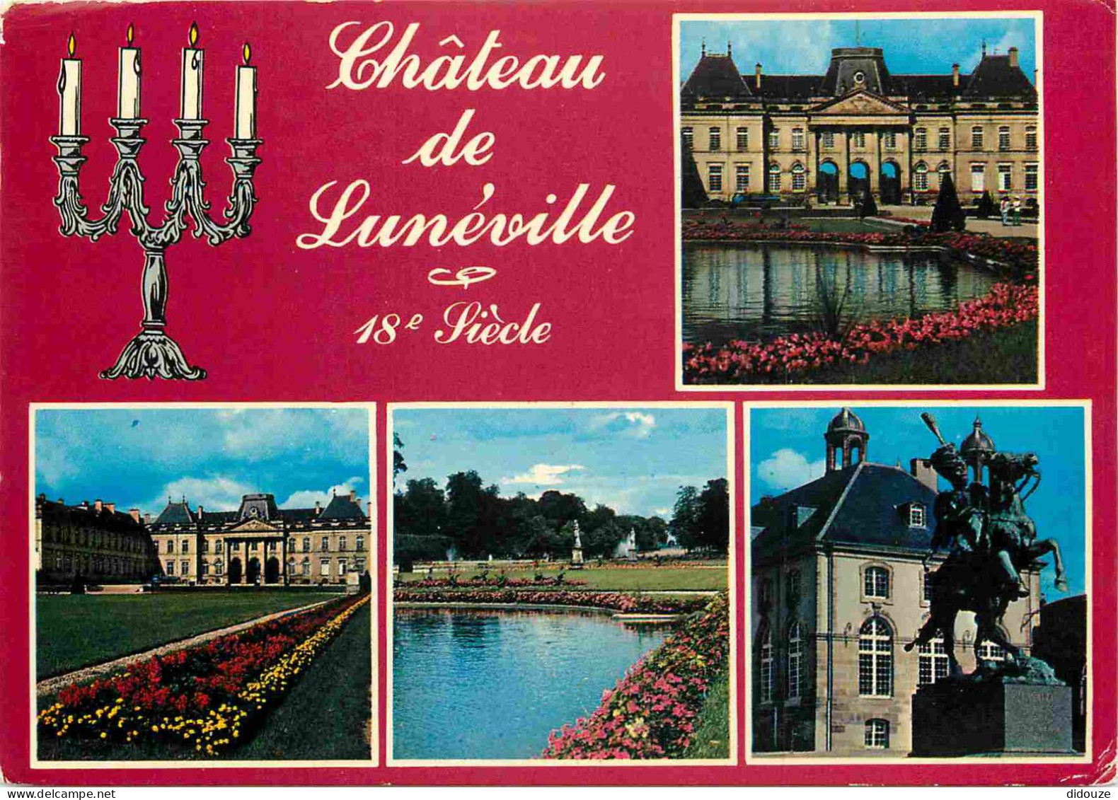 54 - Lunéville - Le Château - Multivues - CPM - Voir Scans Recto-Verso - Luneville