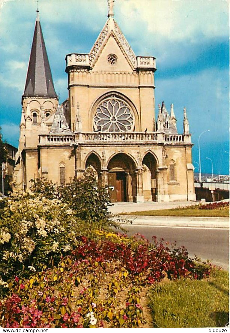 78 - Chatou - L'Eglise - CPM - Flamme Postale De Chatou - Voir Scans Recto-Verso - Chatou