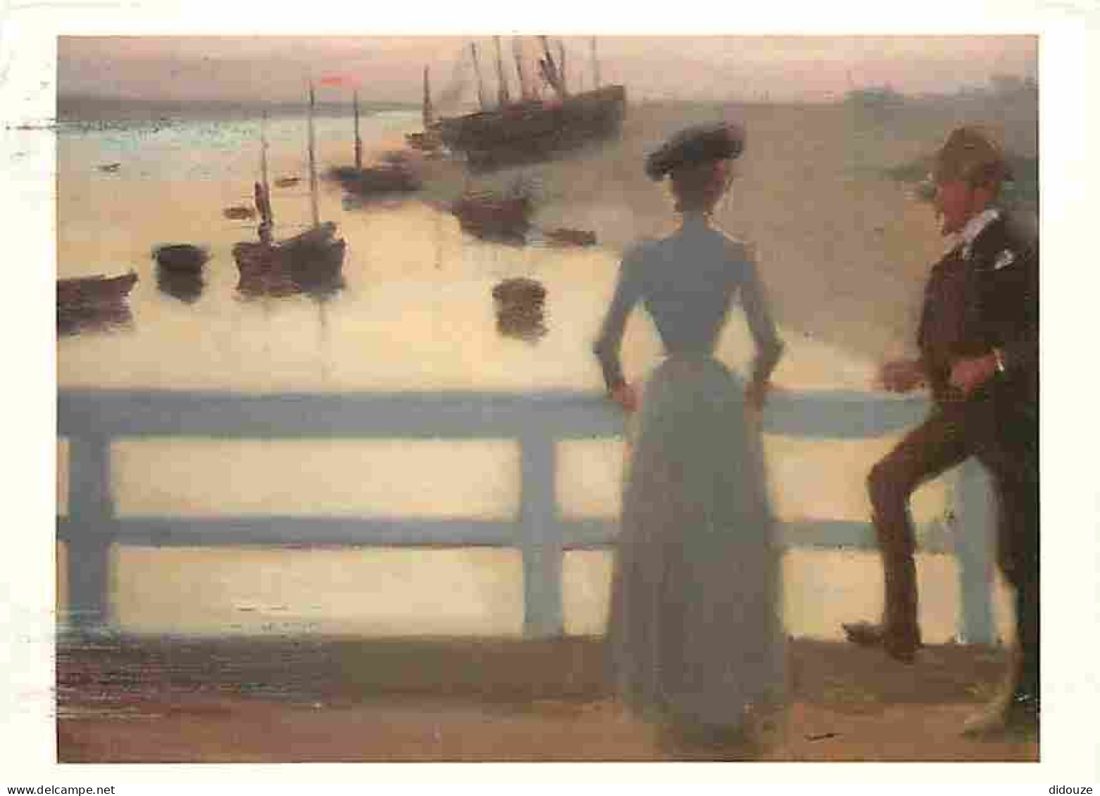 Art - Peinture - Philip Wilston Steer - The Bridge - CPM - Voir Scans Recto-Verso - Malerei & Gemälde