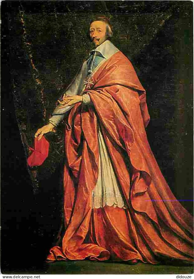 Art - Peinture - Philippe De Champaigne - Portrait En Pied Du Cardinal De Richelieu - CPM - Voir Scans Recto-Verso - Malerei & Gemälde
