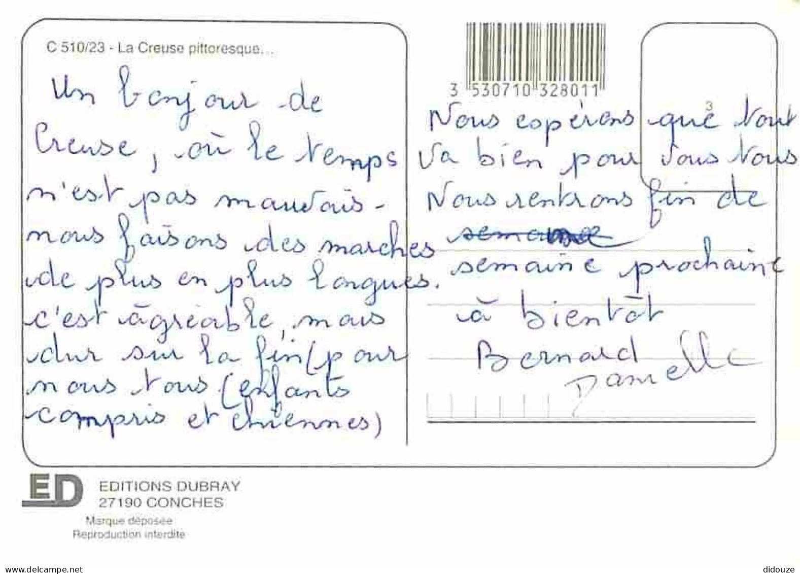 23 - Creuse - Multivues - Vaches - CPM - Voir Scans Recto-Verso - Andere & Zonder Classificatie