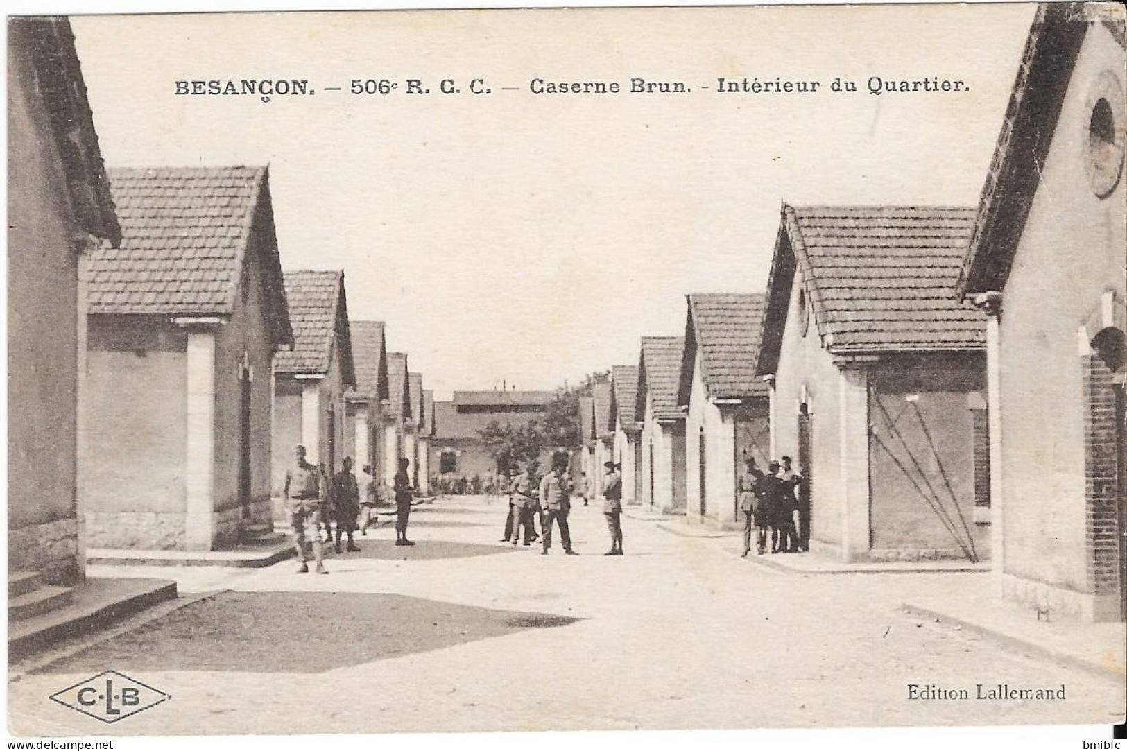 BESANÇON-   506e R.C.C. Caserne Brun - Intérieur Du Quartier - Besancon