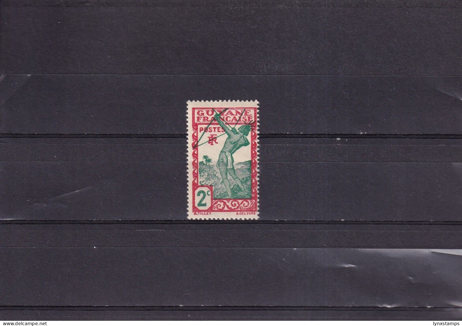 ER03 Guyana 1929 Native Firing Arrow MNH Stamp - Guyane (1966-...)
