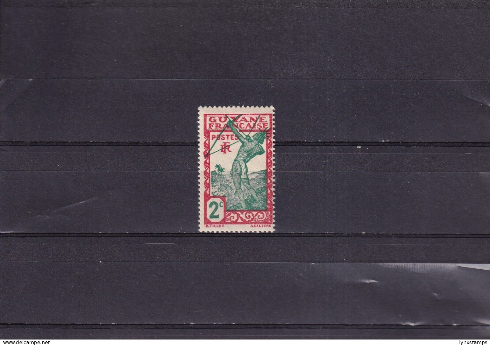 ER03 Guyana 1929 Native Firing Arrow MNH Stamp - Guyana (1966-...)