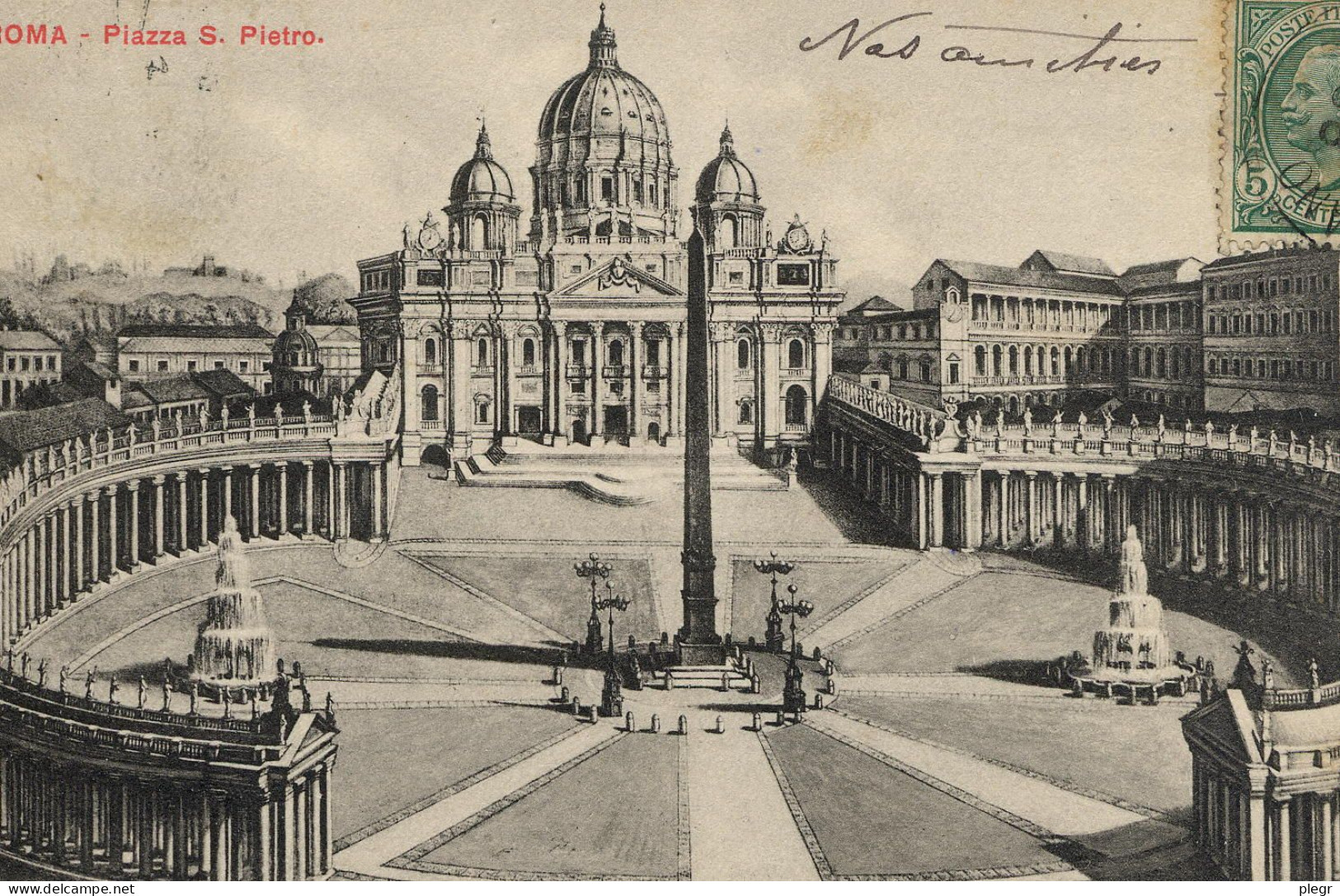 0-VAT 01 08 - ROMA / ROME - VATICANO / VATICAN - LOT DE 60 CARTES ENVIRON