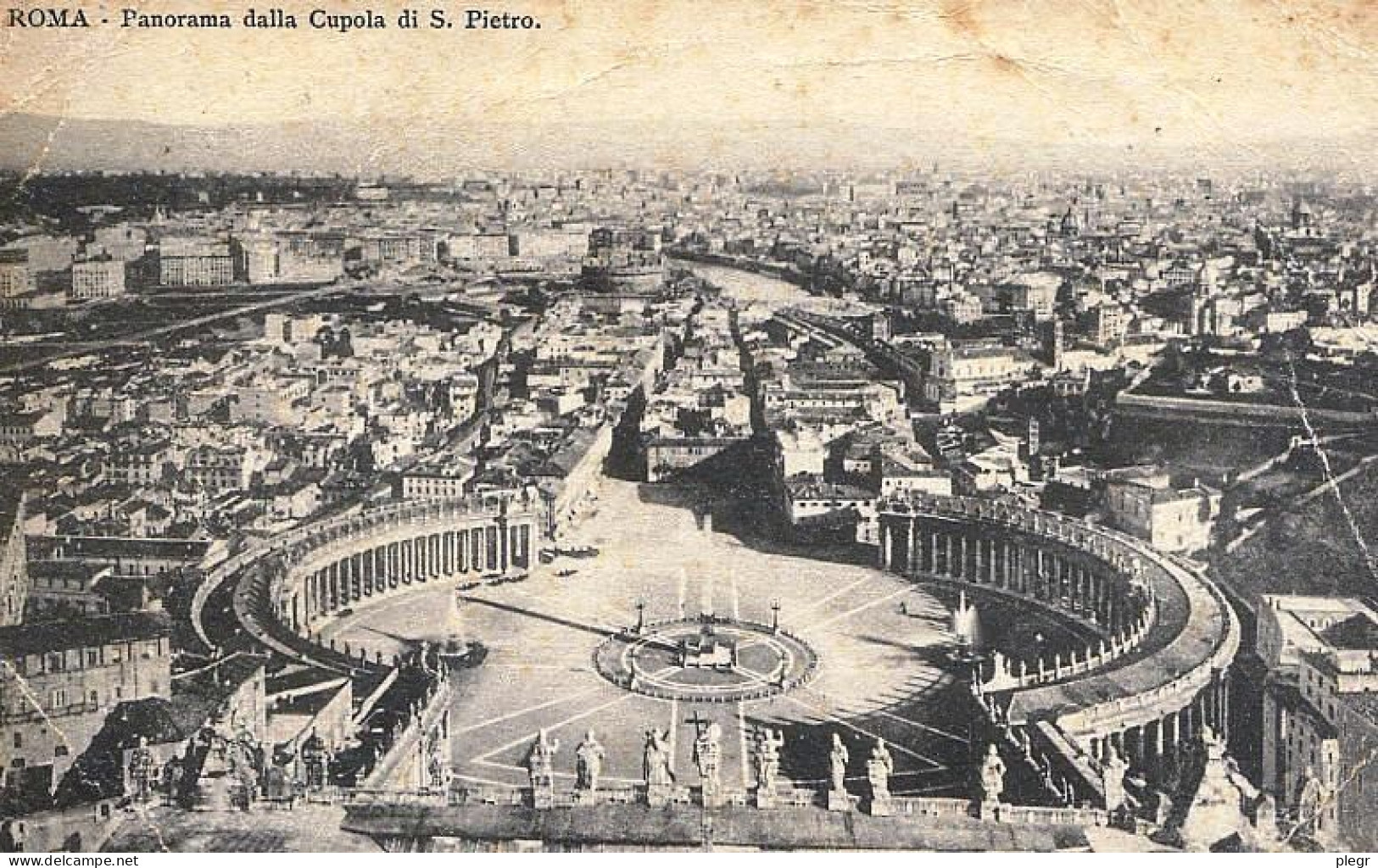 0-VAT 01 08 - ROMA / ROME - VATICANO / VATICAN - LOT DE 60 CARTES ENVIRON