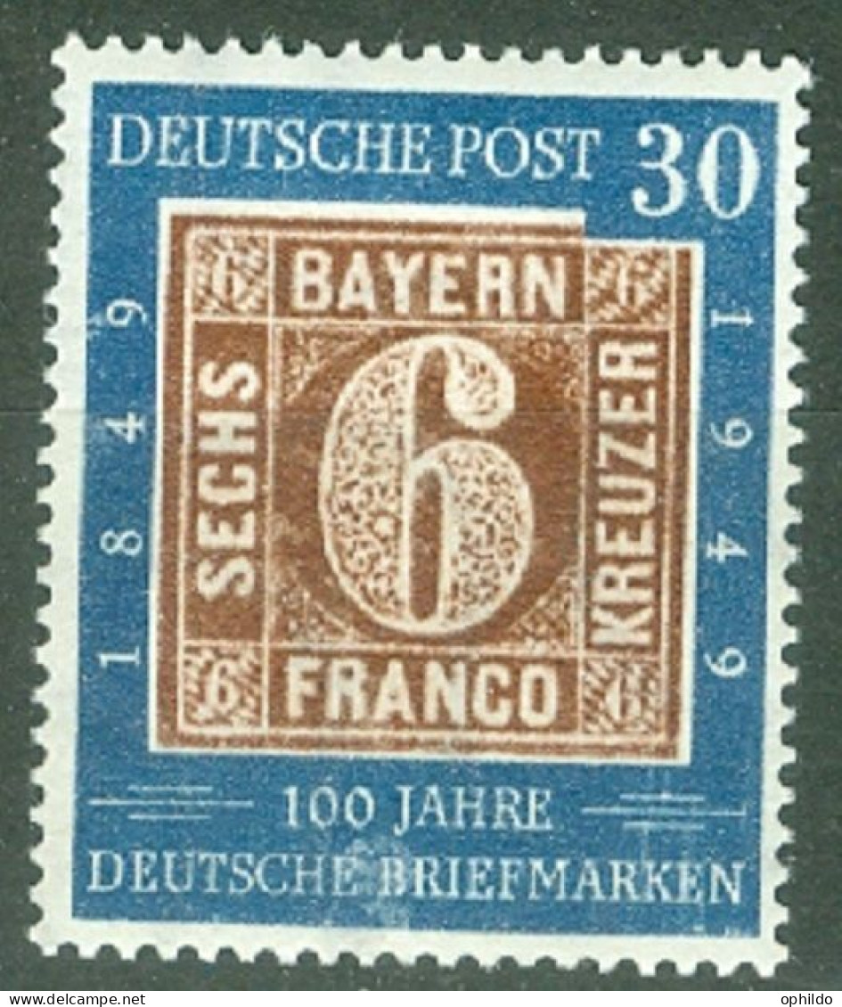 Allemagne  Zone Anglo Américaine   Yvert  78 *  TB  Timbre Sur Timbre  Voir Scan Et Description     - Neufs