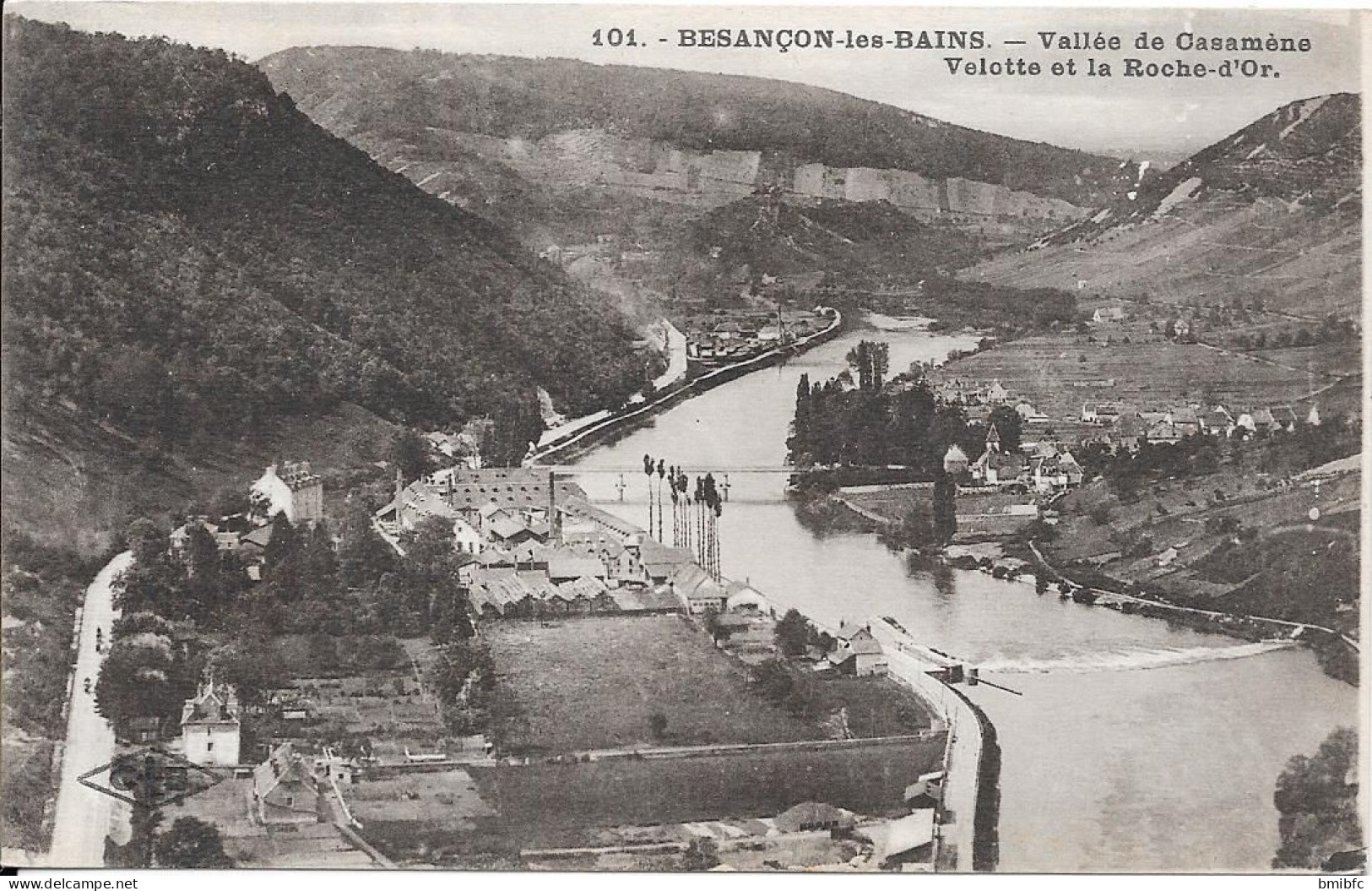 BESANÇON-les-BAINS : Vallée De Casamène - Velotte Et La Roche D'Or - Besancon