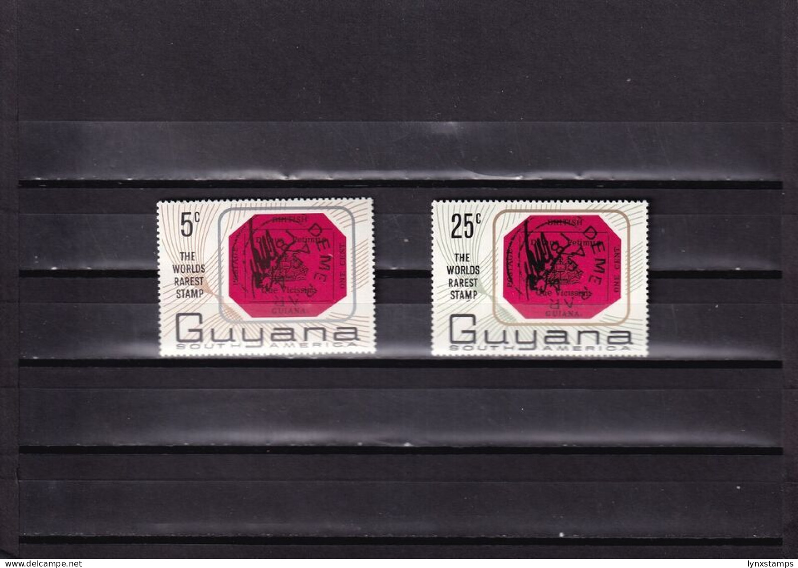 ER03 Guyana 1967 World's Rarest Stamp Commemoration MNH Stamps - Guyana (1966-...)