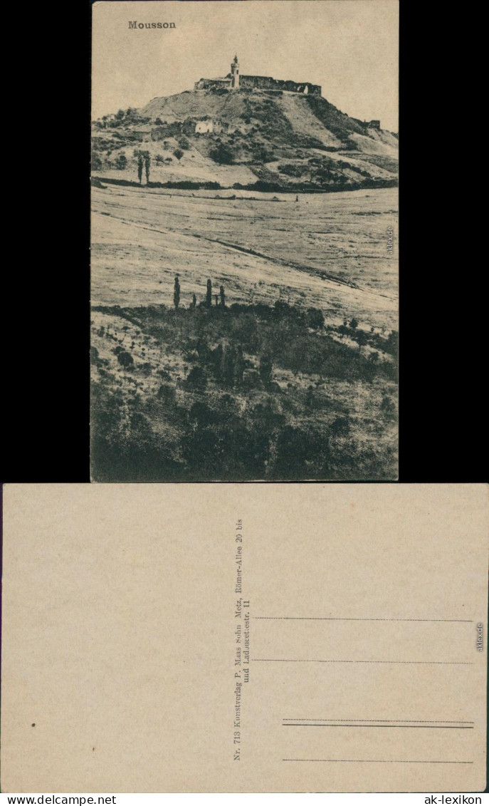 CPA Mousson Ansichten 1. Weltkrieg, Ruine 1916 - Autres Communes