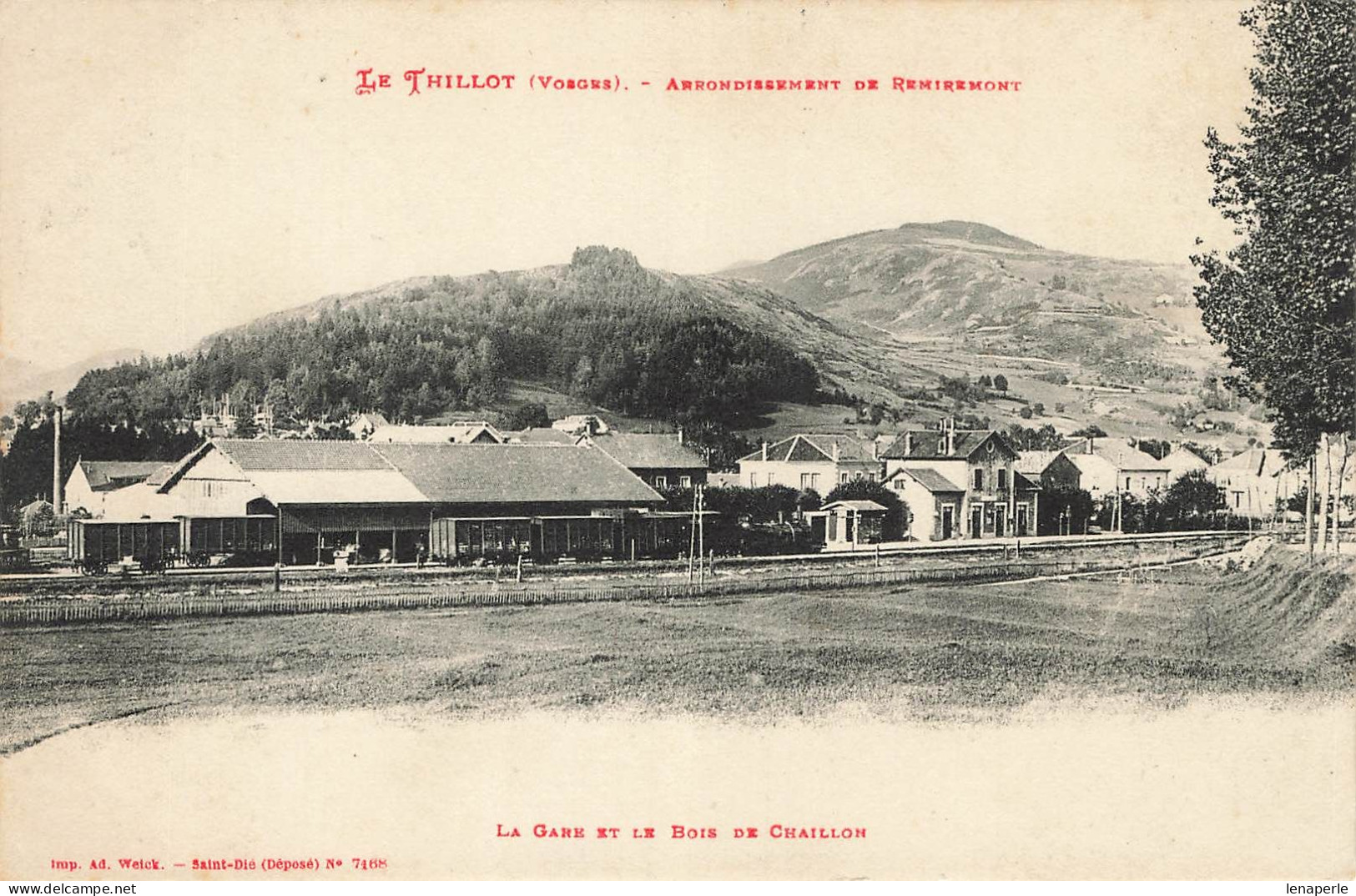 D4426 Le Thillot La Gare - Le Thillot