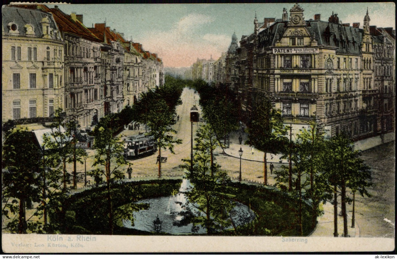 Ansichtskarte Köln Salierring 1905 - Koeln