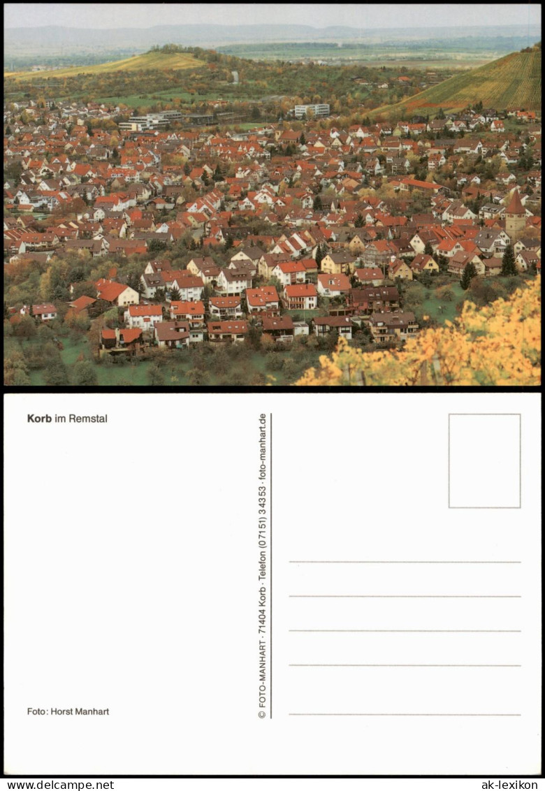 Ansichtskarte  Korb (Remstal) Teilansicht Totale 1990 - Ohne Zuordnung