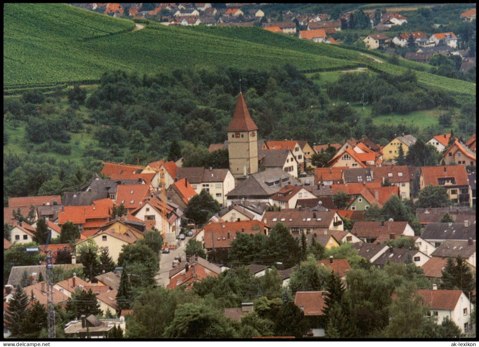Ansichtskarte  Totalansicht Von Korb Steinreinach 1990 - Ohne Zuordnung
