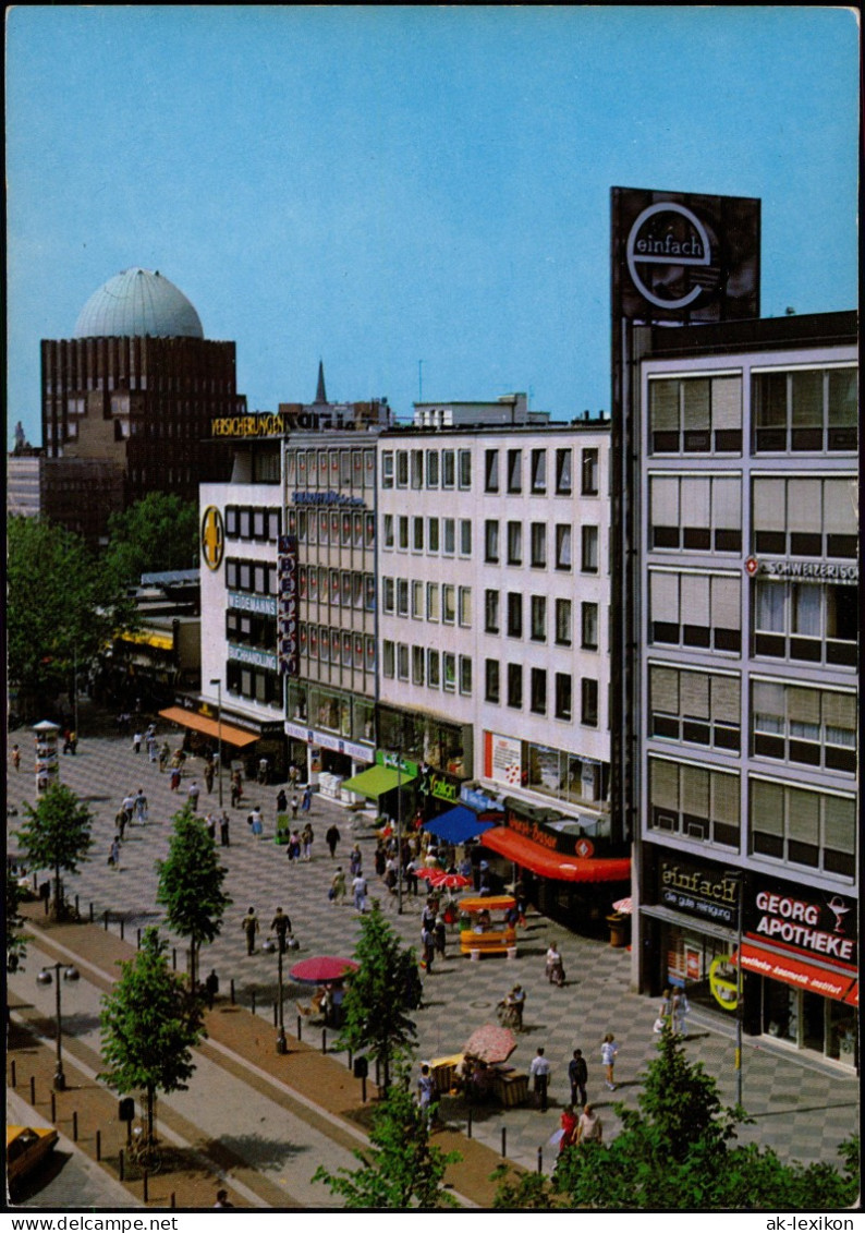 Ansichtskarte Hannover Georgstraße Mit Anzeiger-Hochhaus 1979 - Hannover