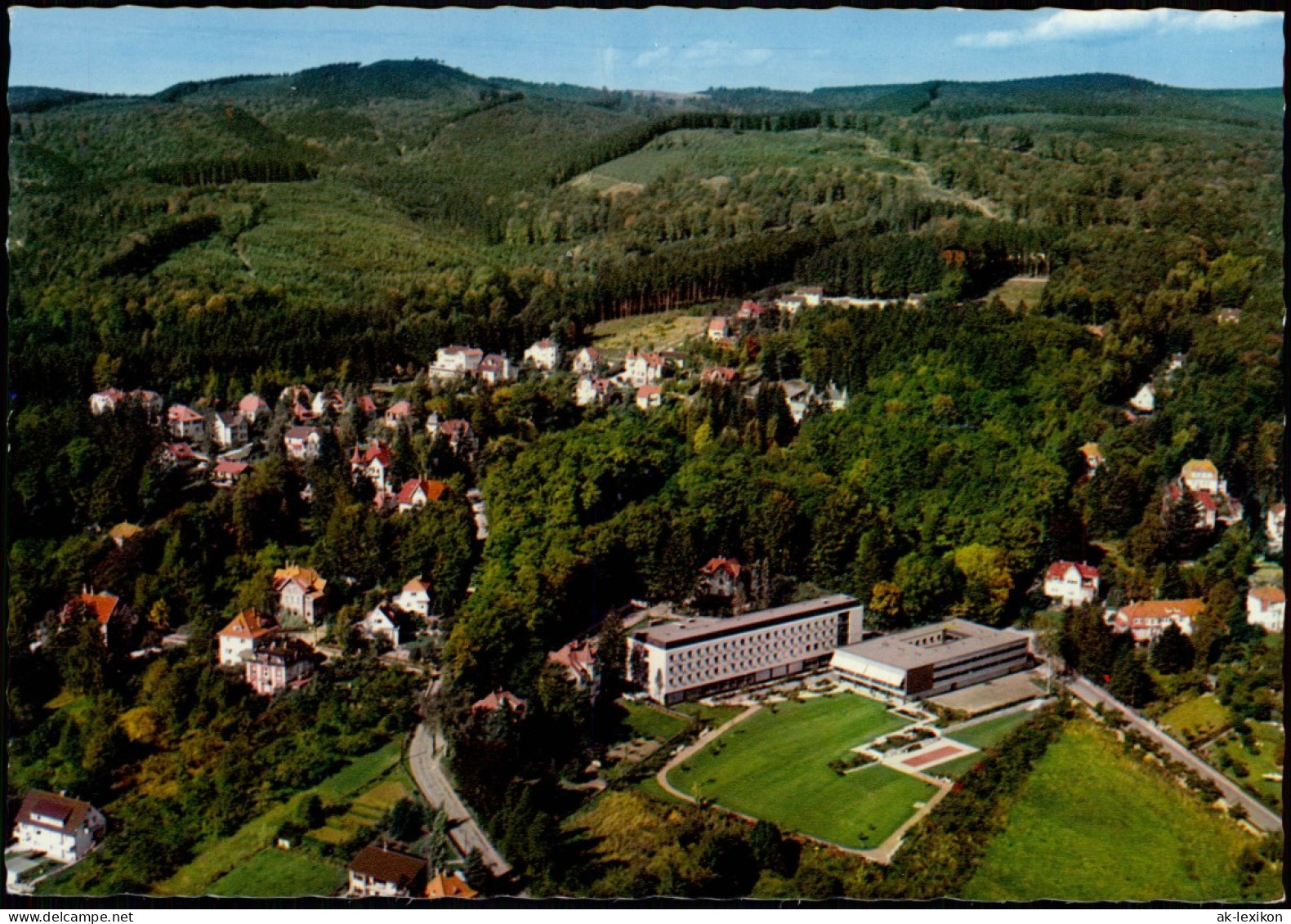 Ansichtskarte Bad Sachsa Luftbild 1968 - Bad Sachsa