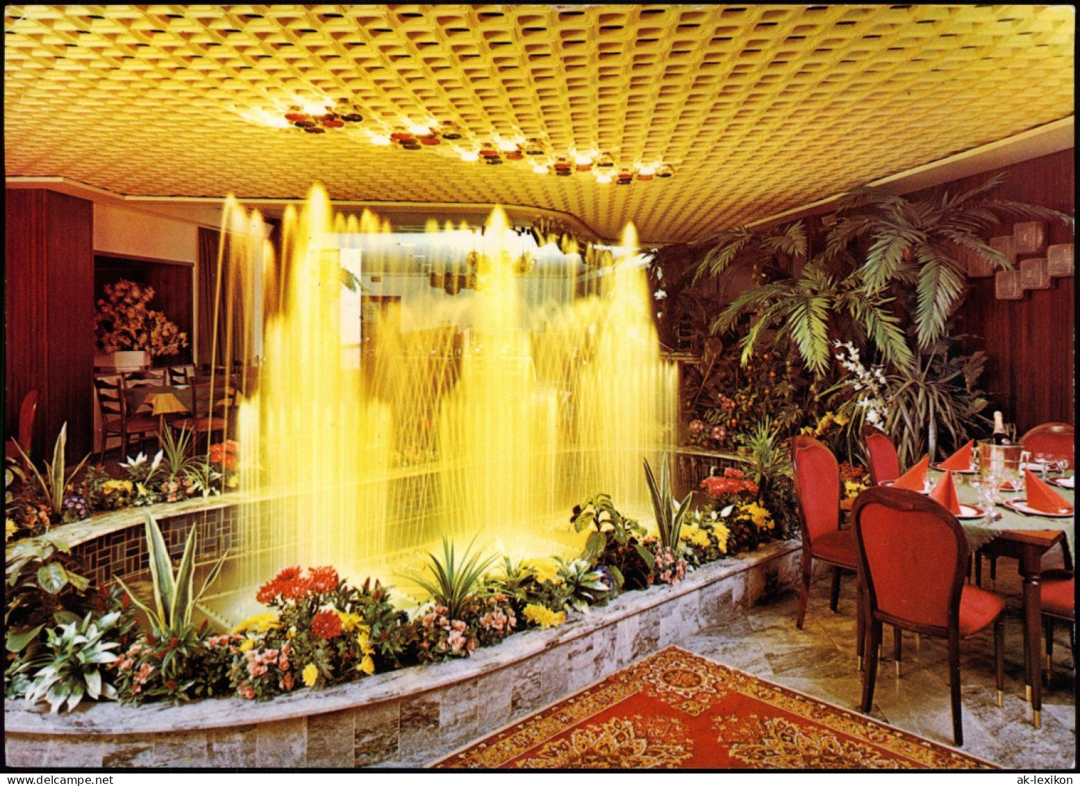 Ansichtskarte Stukenbrock Restaurant Der Kühle Grund - Wasserorgel 1977 - Paderborn