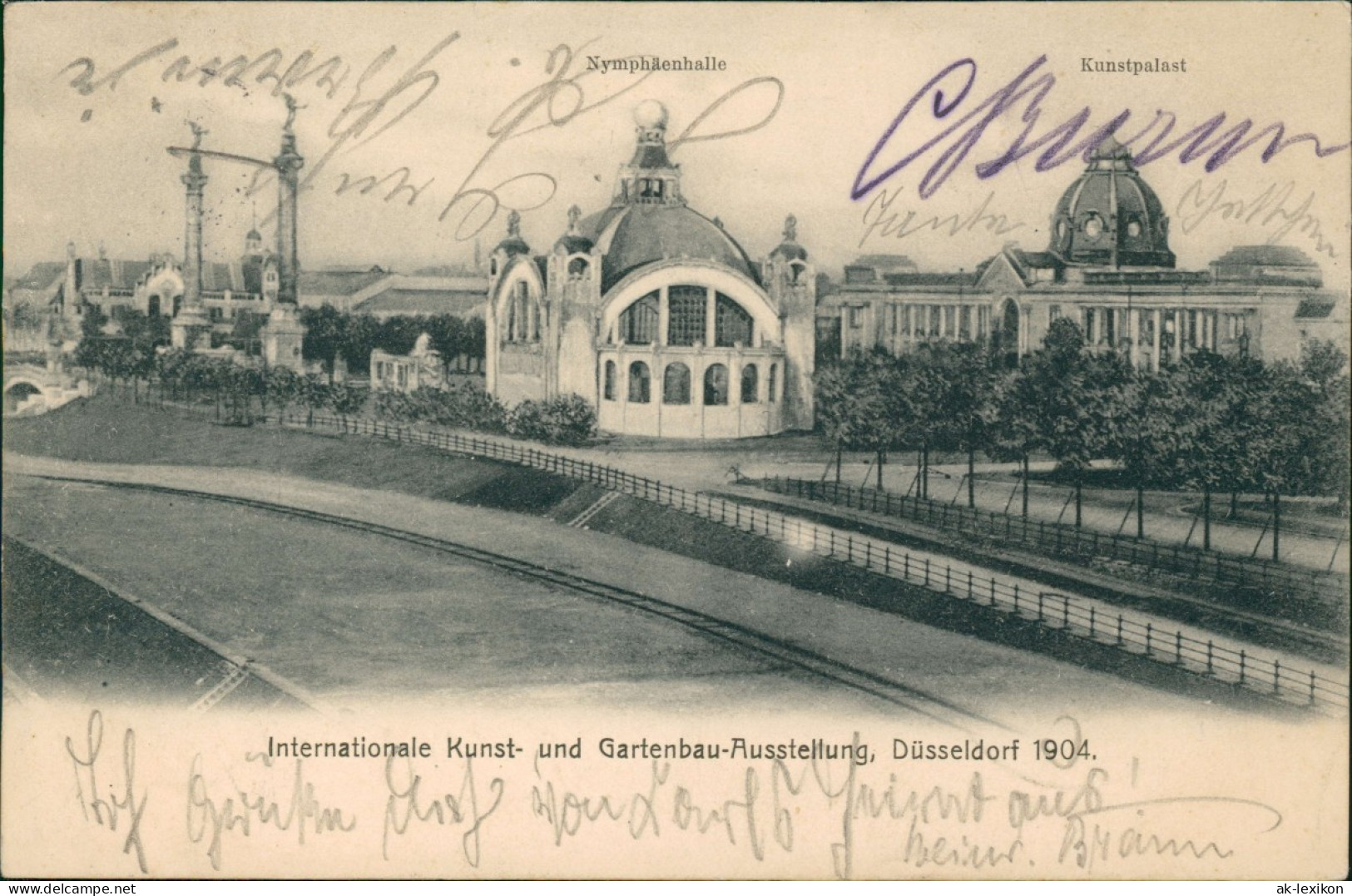 Düsseldorf Kunst- Und Gartenbauausstellung Nymphäenhalle Kunstpalast 1904 - Düsseldorf