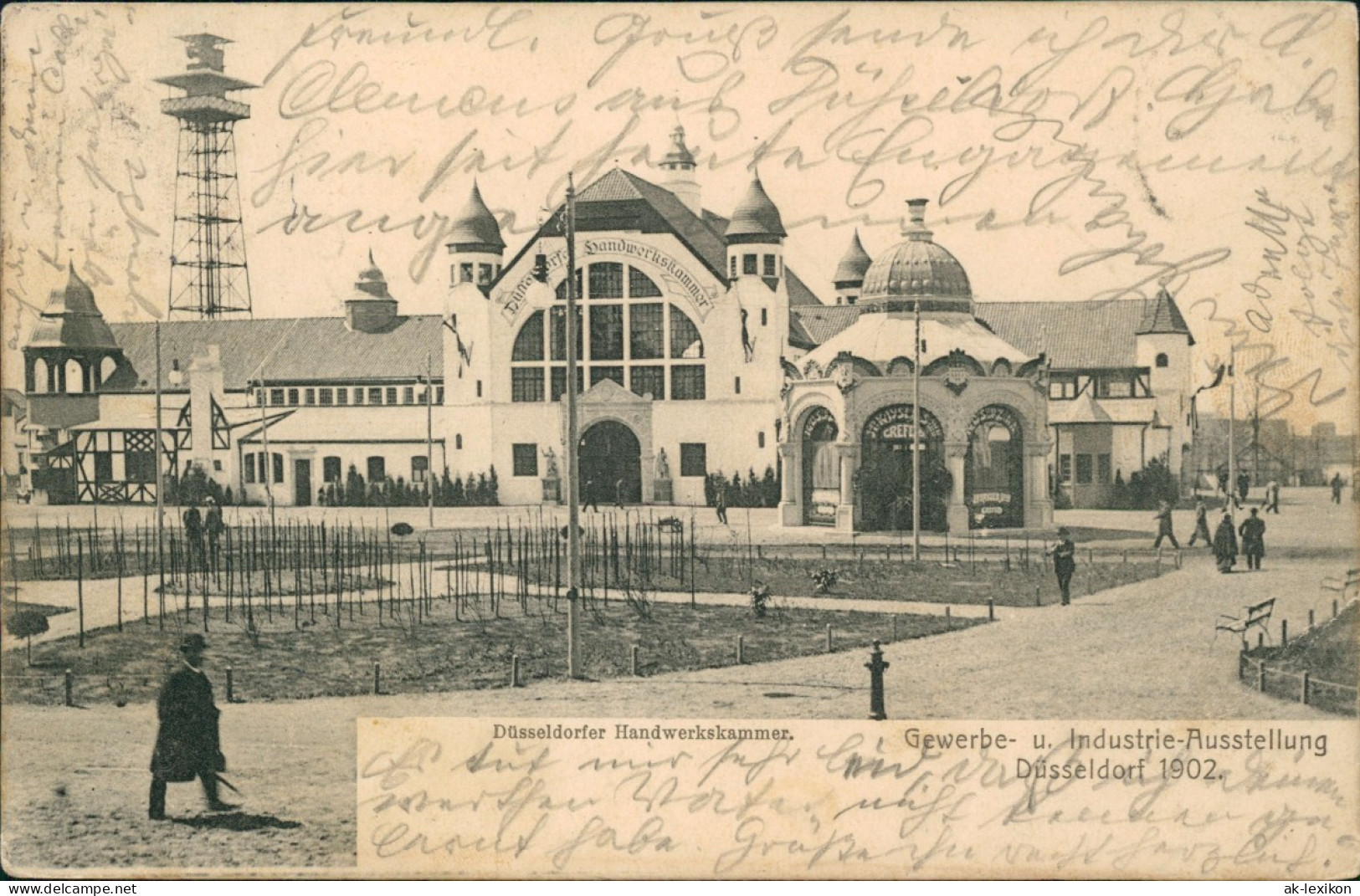 Düsseldorf Gewerbe-Industrie-Ausstellung Düsseldorfer Handwerkskammer 1902 - Düsseldorf