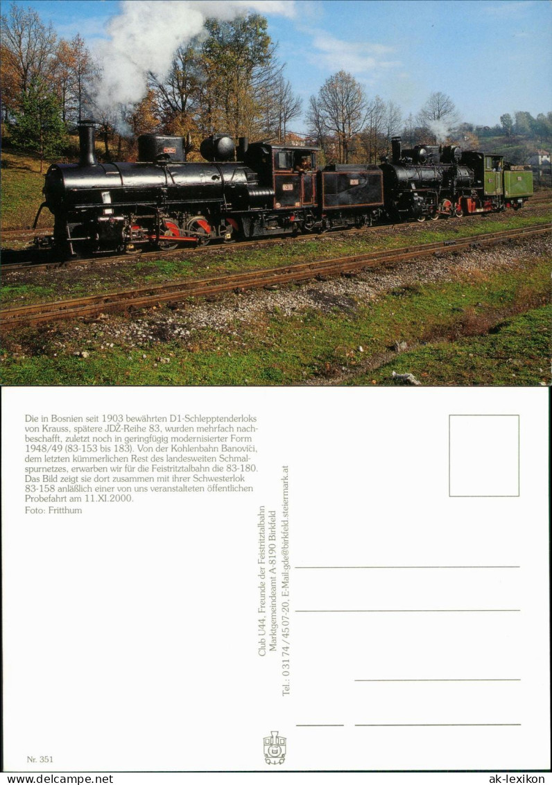 Verkehr & Eisenbahn D1-Schlepptenderloks Der Freistritztalbahn 2000 - Trains