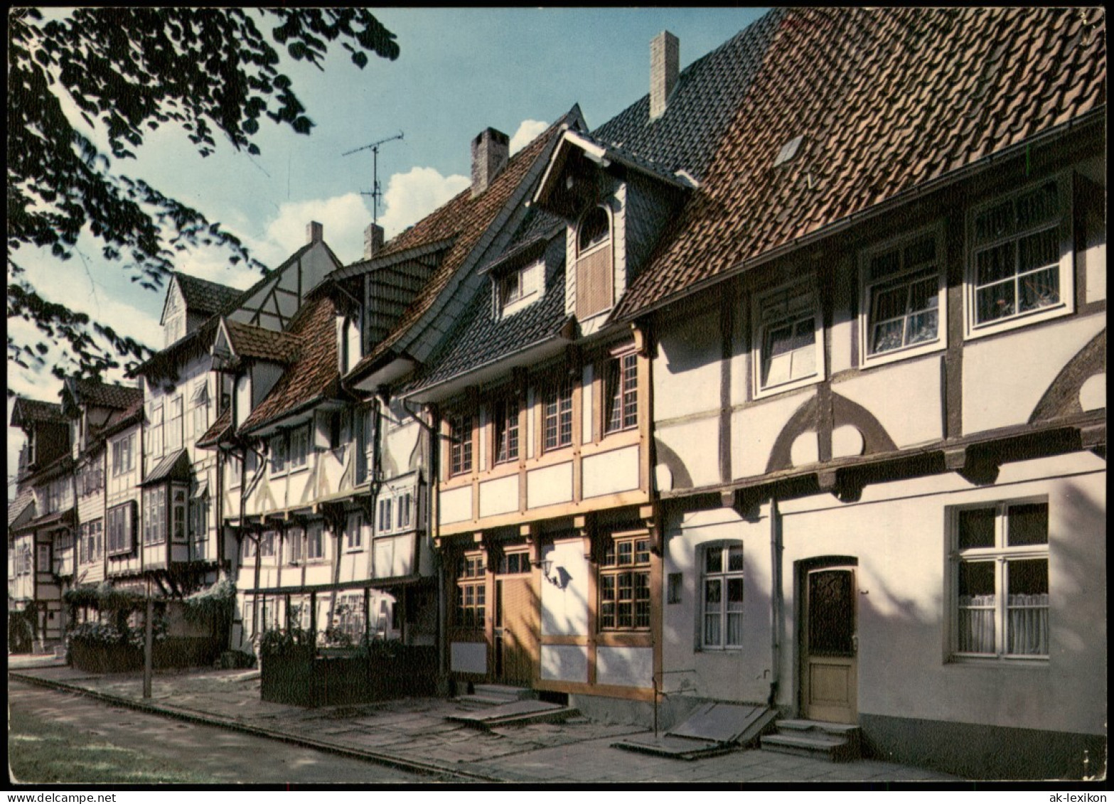 Ansichtskarte Lemgo Fachwerkhaus Kirchplatz 1971 - Lemgo