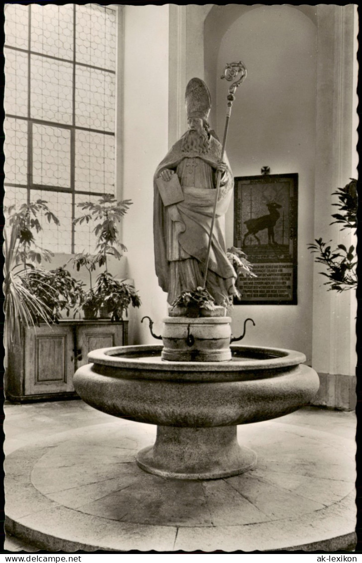 St. Blasien Toufkapelle Mit Der Statue Des Hl. Blasius (1714) 1953 - St. Blasien