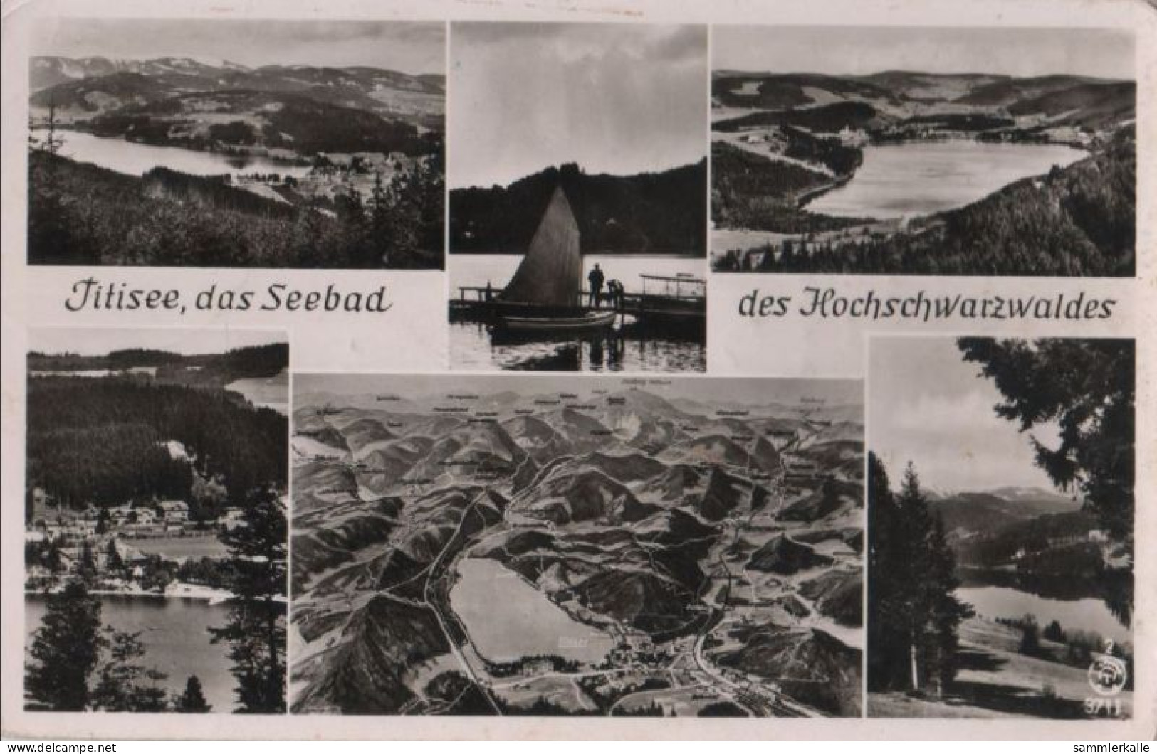 85611 - Titisee-Neustadt - Mit 6 Bildern - 1954 - Titisee-Neustadt
