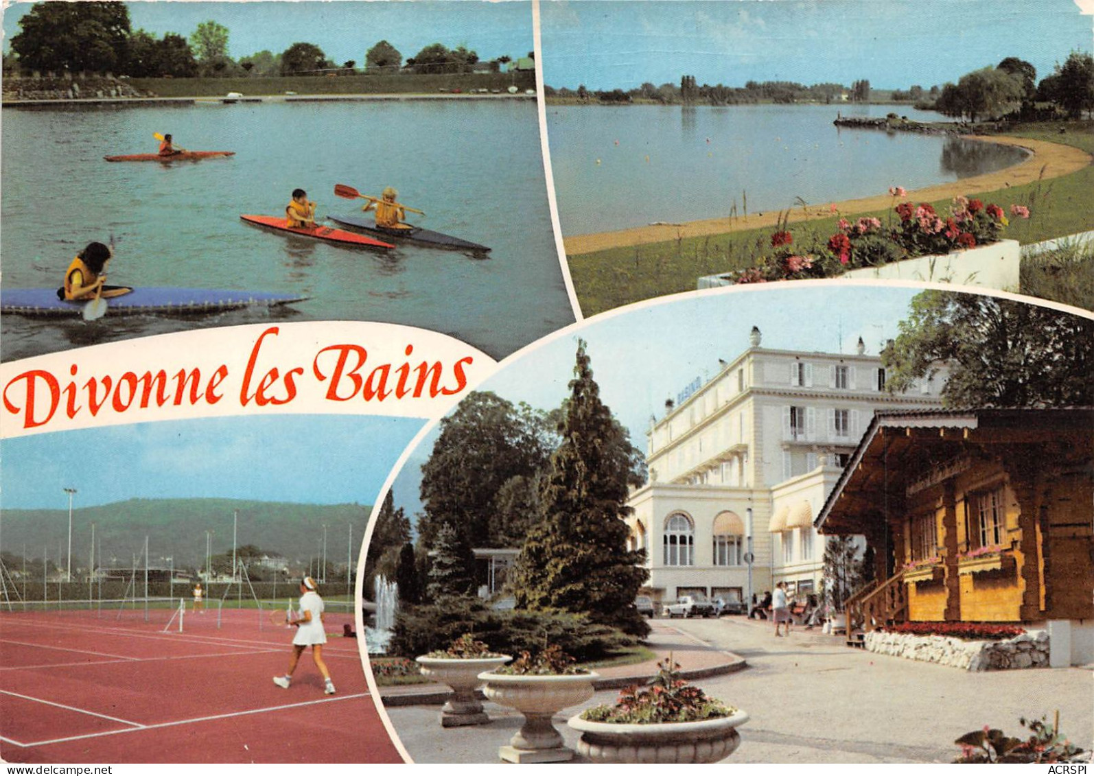 DIVONNE LES BAINS 3(scan Recto-verso) MB2307 - Divonne Les Bains