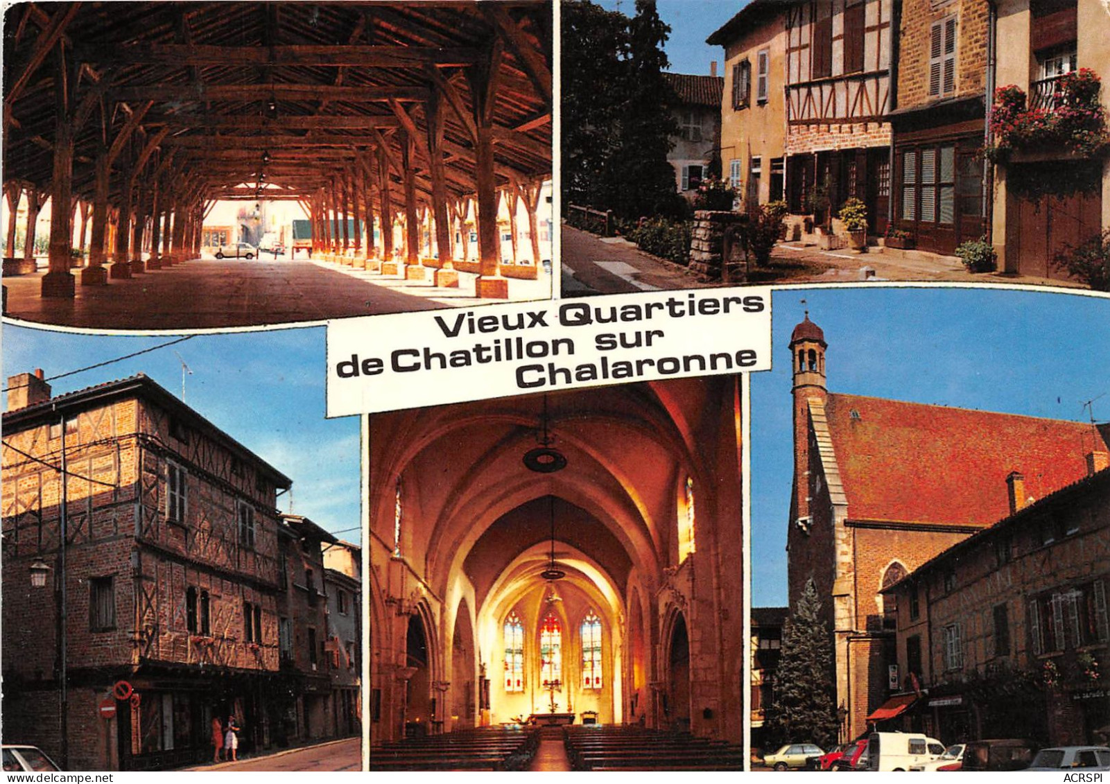 CHATILLON SUR CHALARONNE 17(scan Recto-verso) MB2306 - Châtillon-sur-Chalaronne