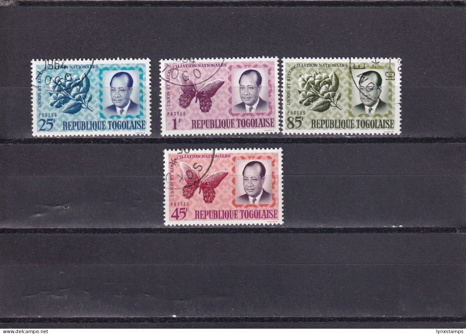 SA03 Togo 1964 National Union And Reconciliation Used Stamps - Togo (1960-...)