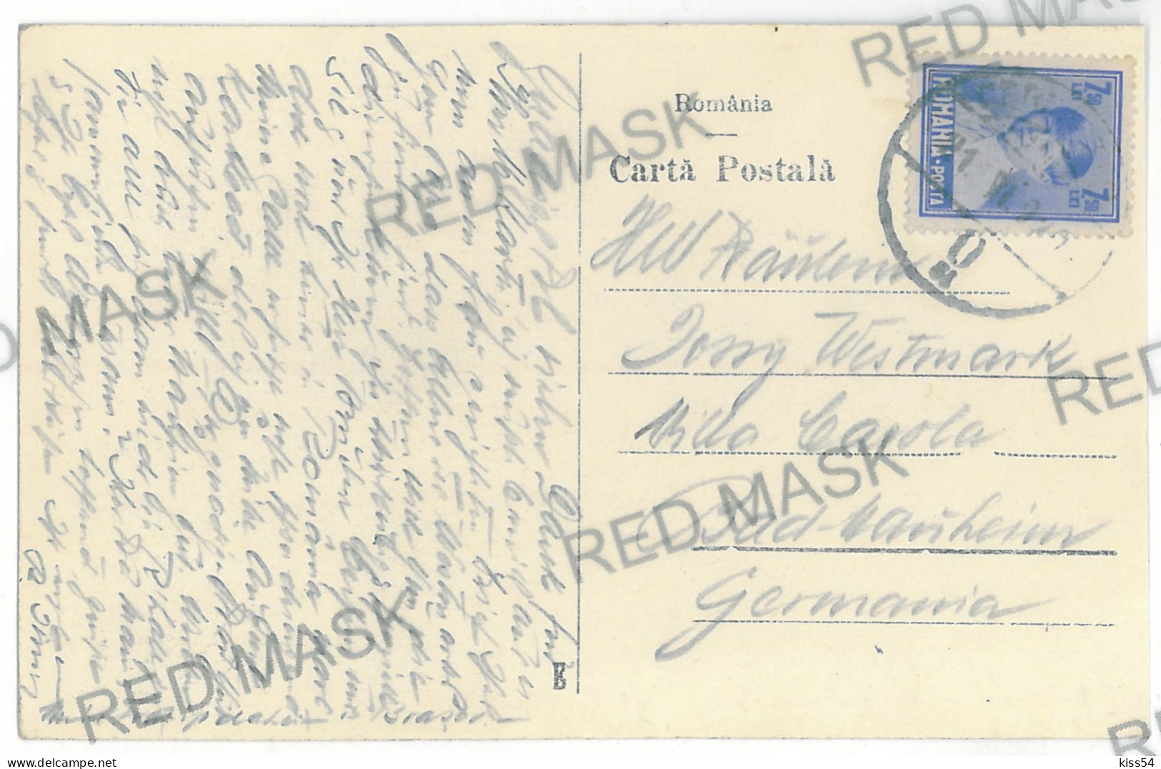 UK 43 - 11465 CZERNOWITZ, Bukowina, Railway Station, Tramway, Ukraine - Old Postcard - Used - 1930 - Ucrania