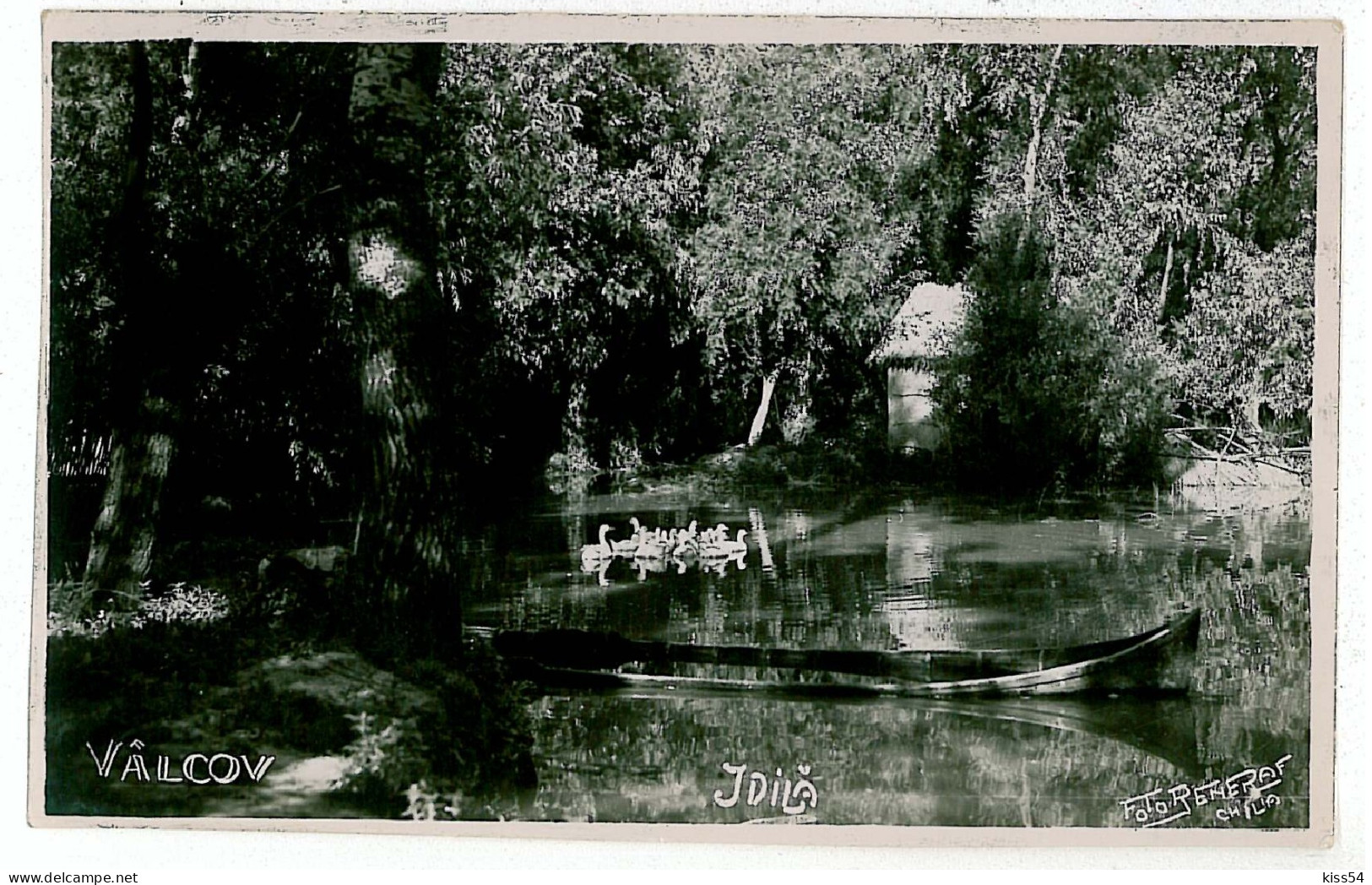 UK 43 - 7153 VALCOV, Chilia Noua, Ukraine - Old Postcard, Real PHOTO - Unused - Ukraine