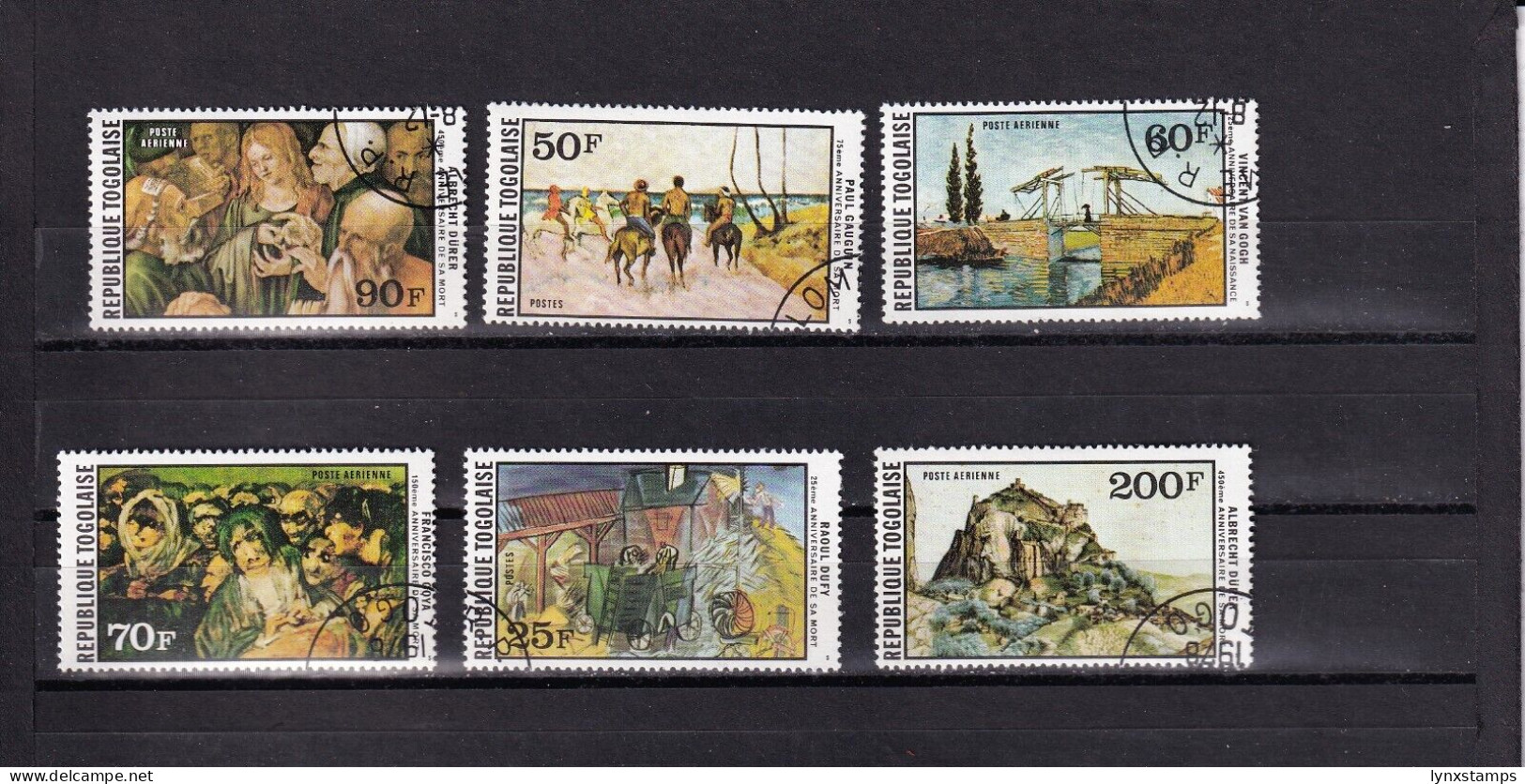 SA03 Togo 1978 Paintings Used Stamps - Togo (1960-...)
