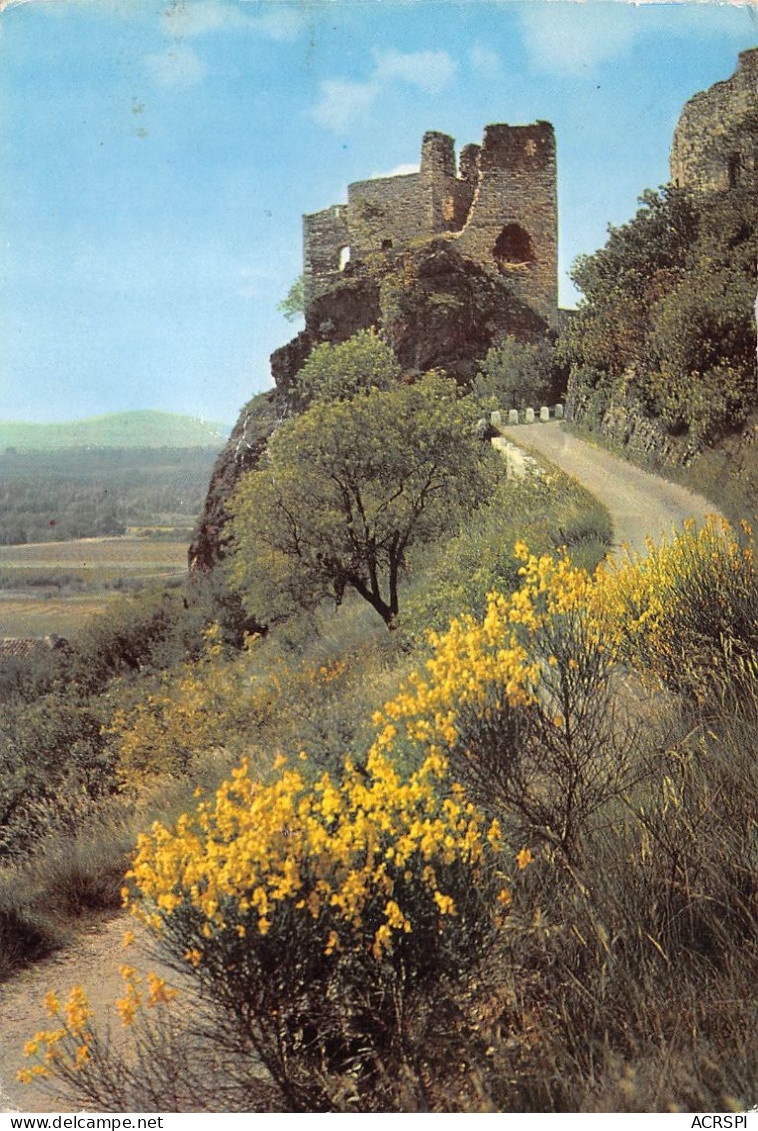 LA VALLEE DU RHONE ROCHEMAURE Ruines De L Ancien Chateau Feodal 29(scan Recto-verso) MB2354 - Rochemaure