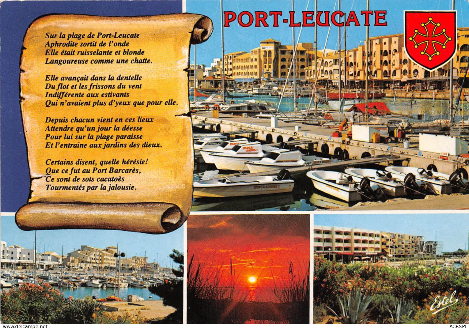LEUCATE PORT Le Port De Plaisance 20(scan Recto-verso) MB2349 - Leucate
