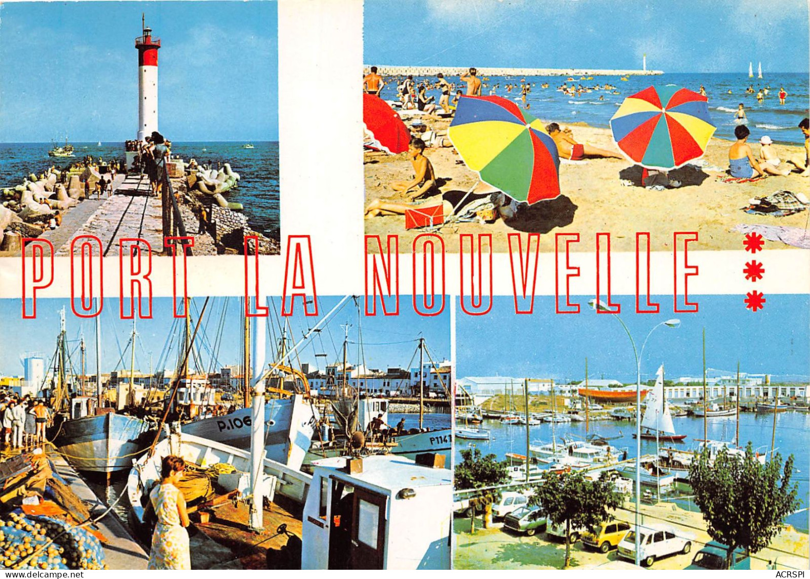 PORT LA NOUVELLE Le Phare La Plage Le Port 17(scan Recto-verso) MB2343 - Port La Nouvelle