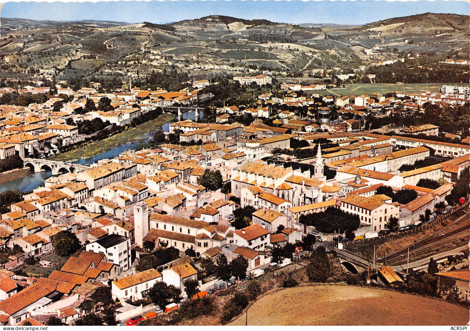 LIMOUX Vue Generale Aerienne 15(scan Recto-verso) MB2339 - Limoux