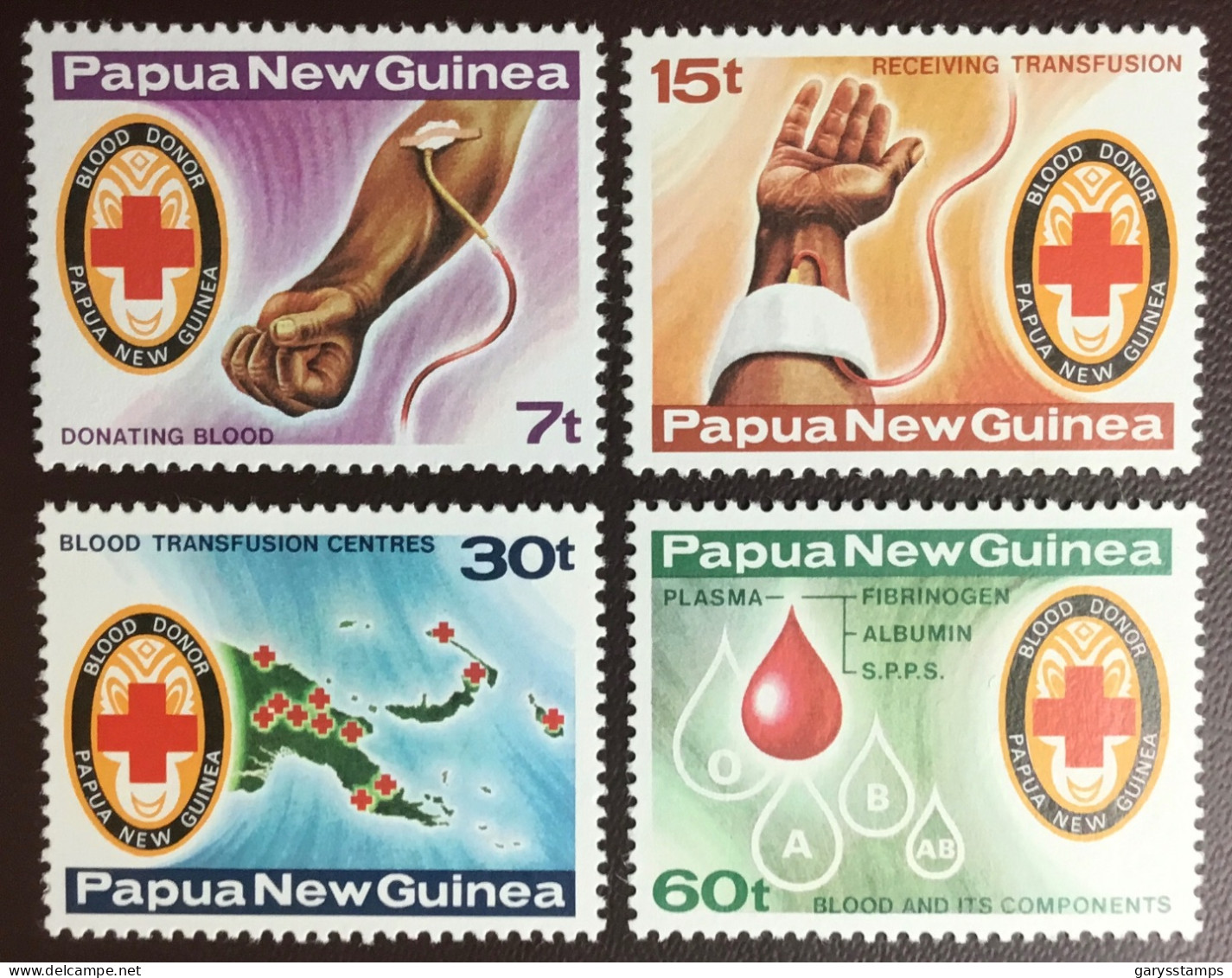 Papua New Guinea 1980 Red Cross Blood Bank MNH - Papua-Neuguinea