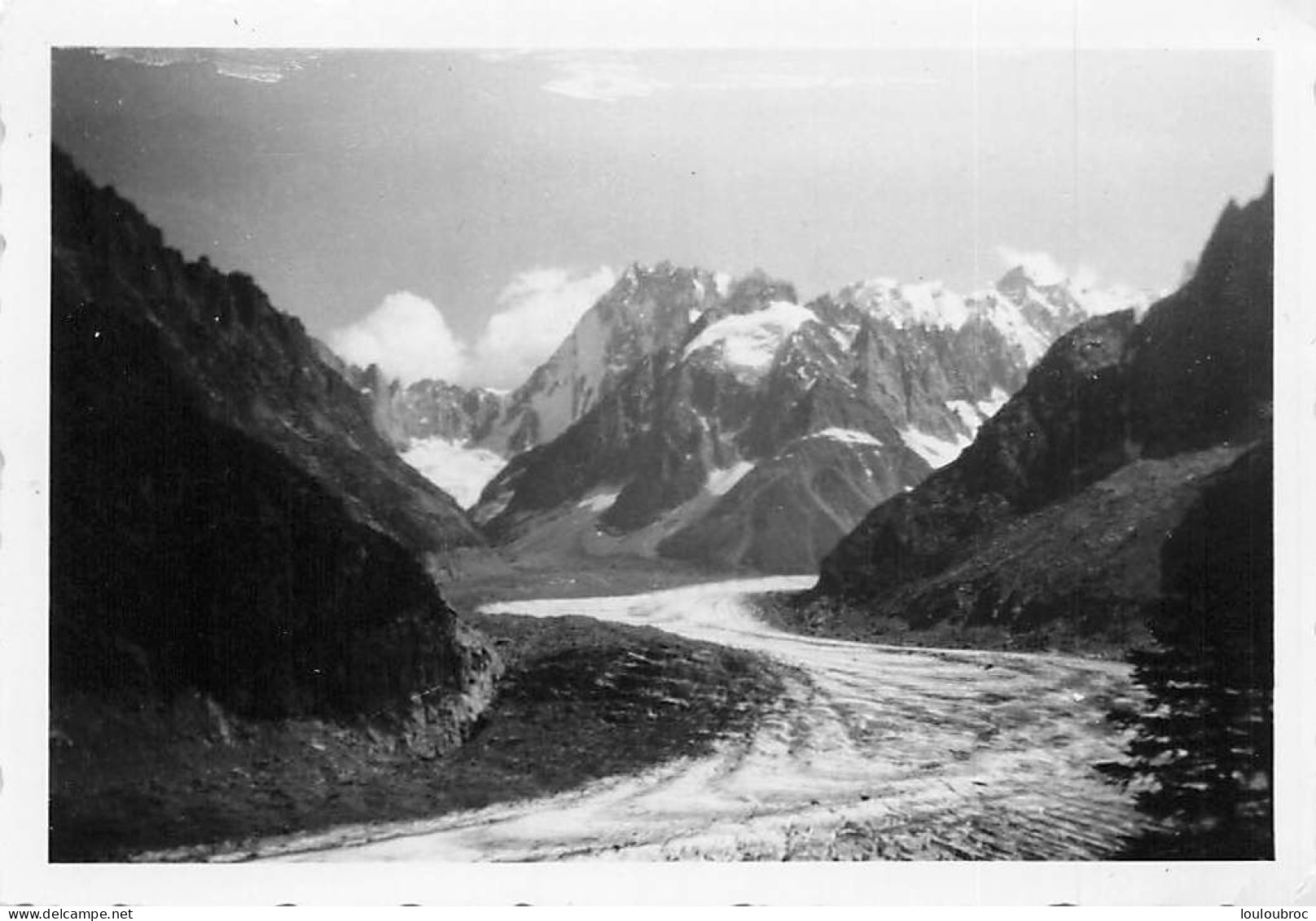 ALPES LES GRANDES JORASSES  ALPINISME  PHOTO ORIGINALE  9 X 6 CM R2 - Places